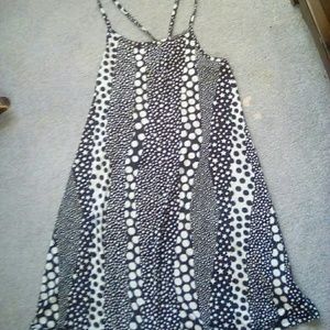 Khols  black and white  casual sundress